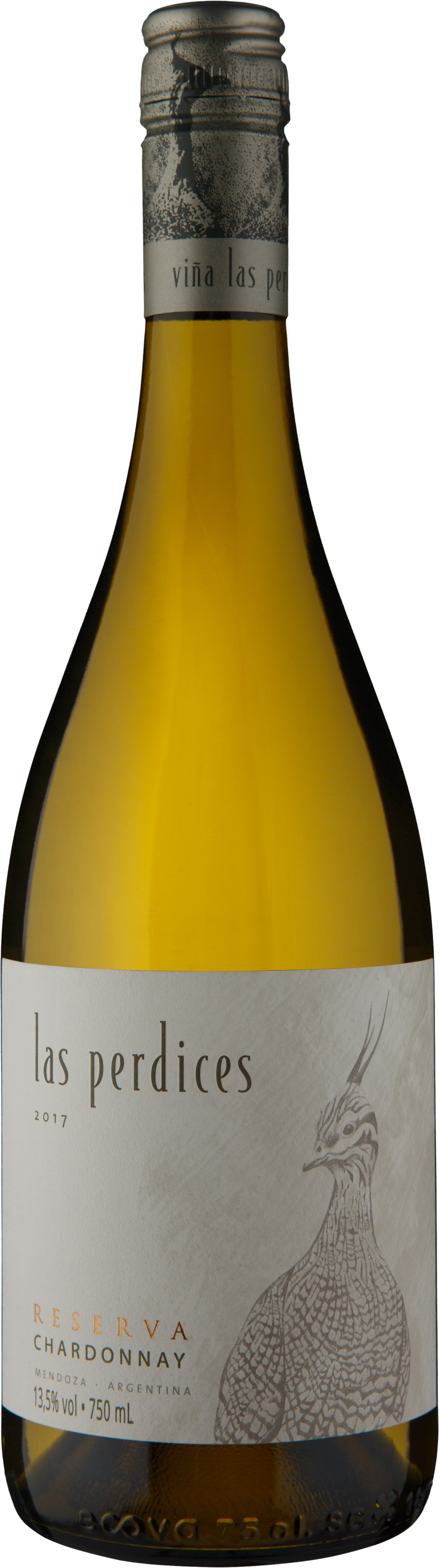 20573 las perdices reserva chardonnay 2017