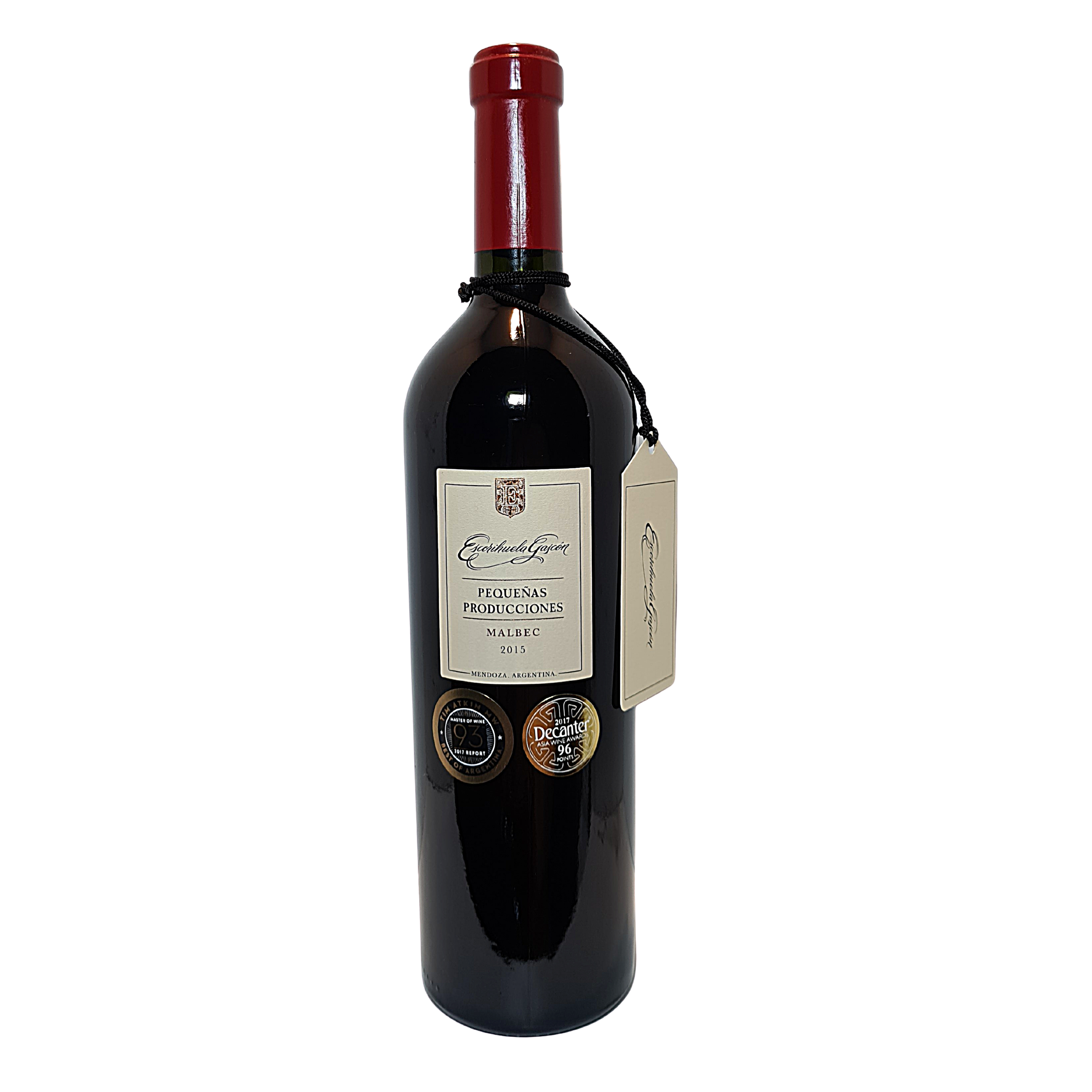 Escurihuela gascon pequenas produciones malbec 2015