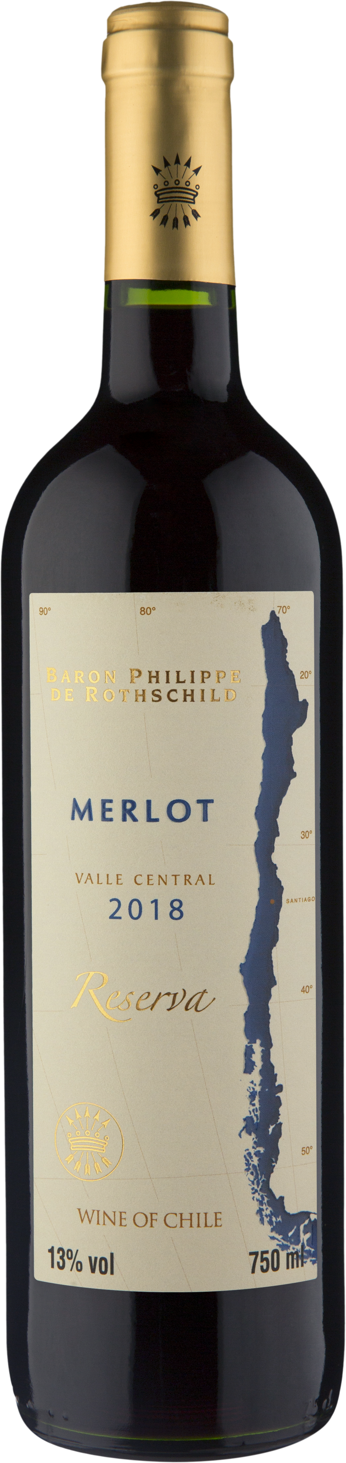 22813 baron p. rothschild merlot 2018