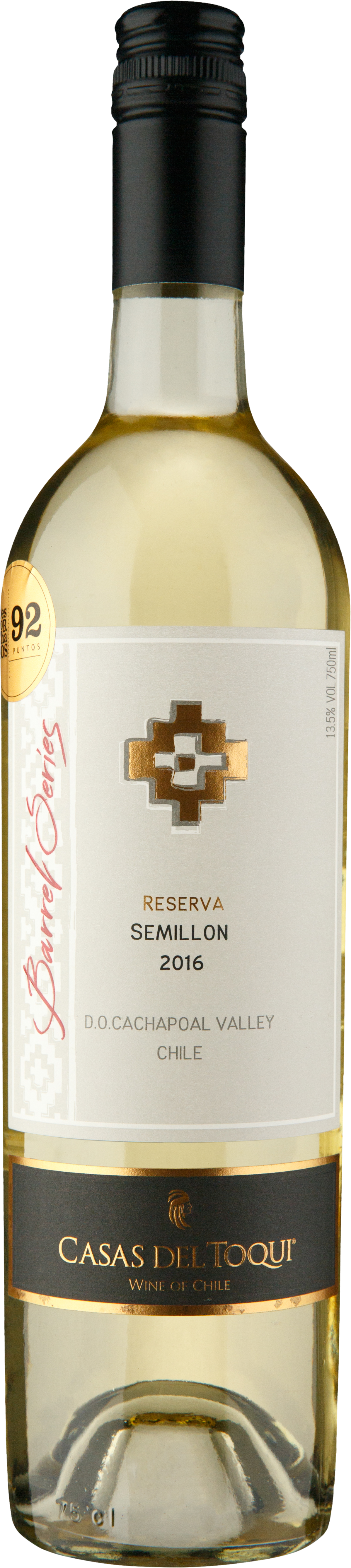 20625 casas del toqui barrel series reserva semillon 2016