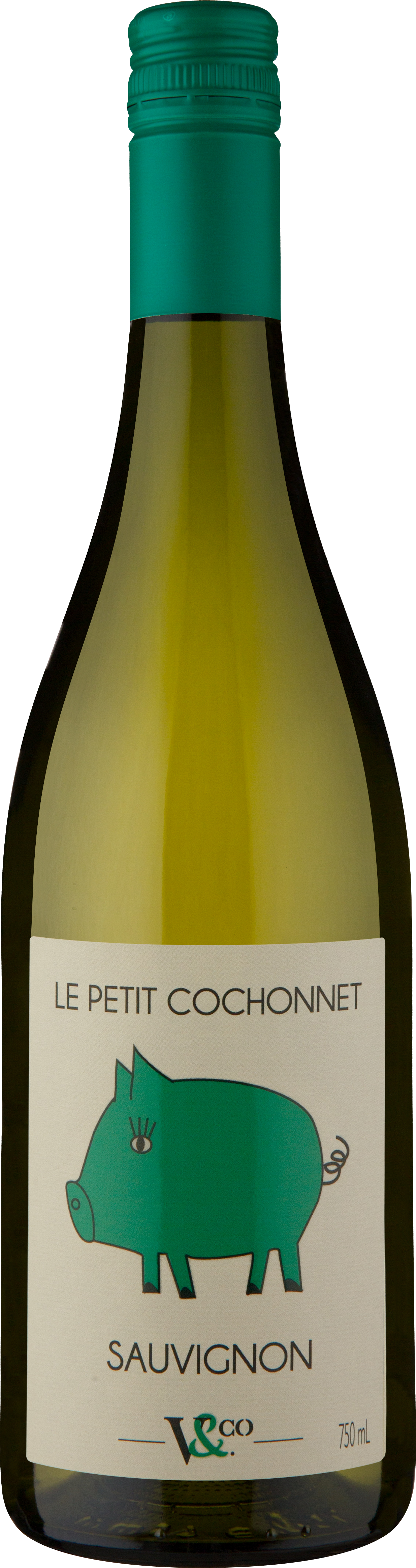 23446 le petit cochonnet igp pays doc sauvignon blanc 2018