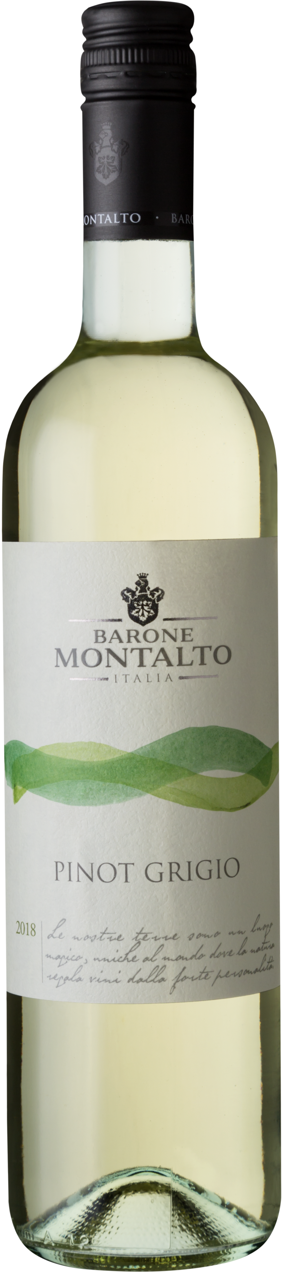 Barone montalto acquerello pinot grigio terre siciliane igt 2018 750ml